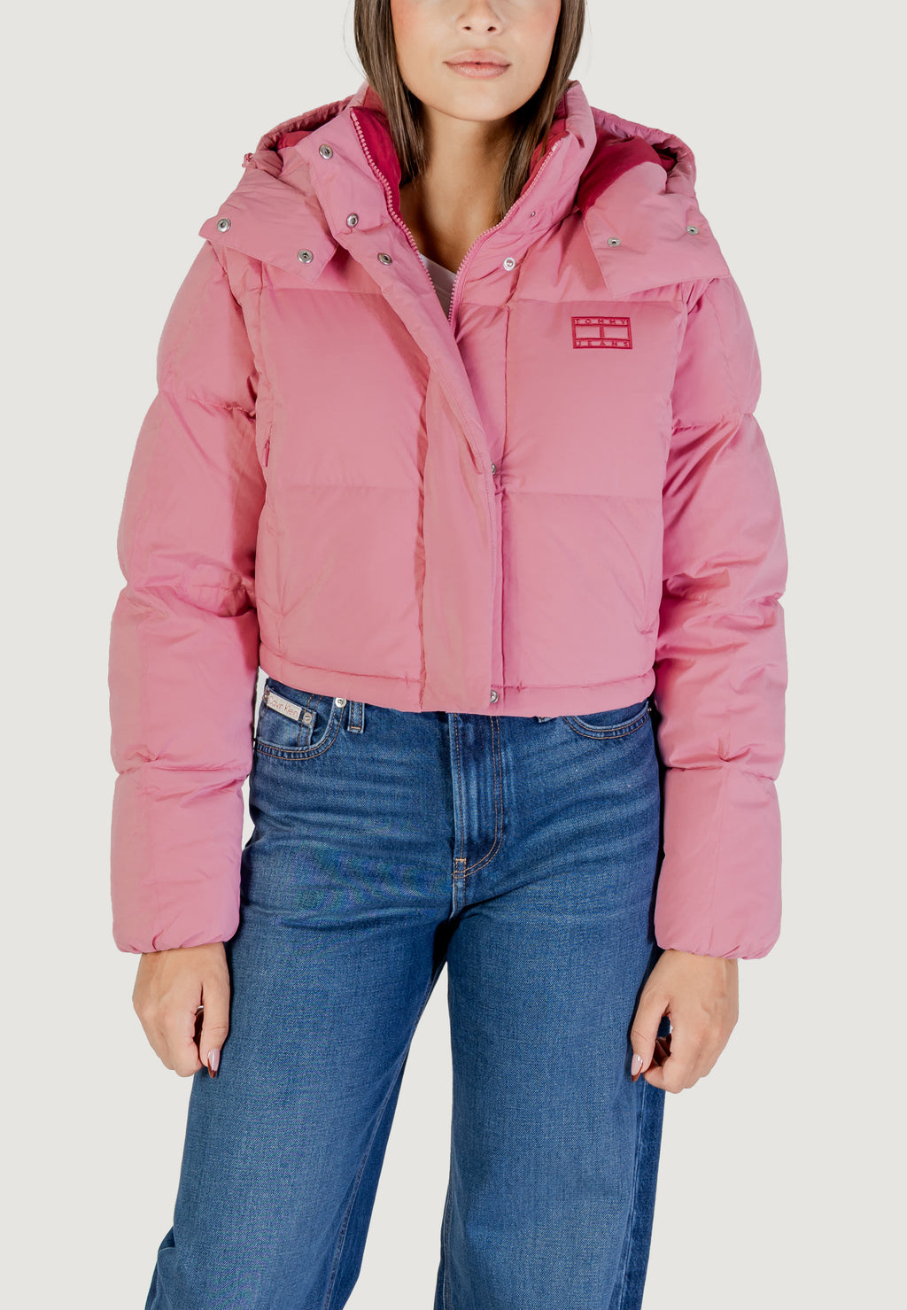Piumino Tommy Hilfiger Jeans TJW ALASKA GRID CRP