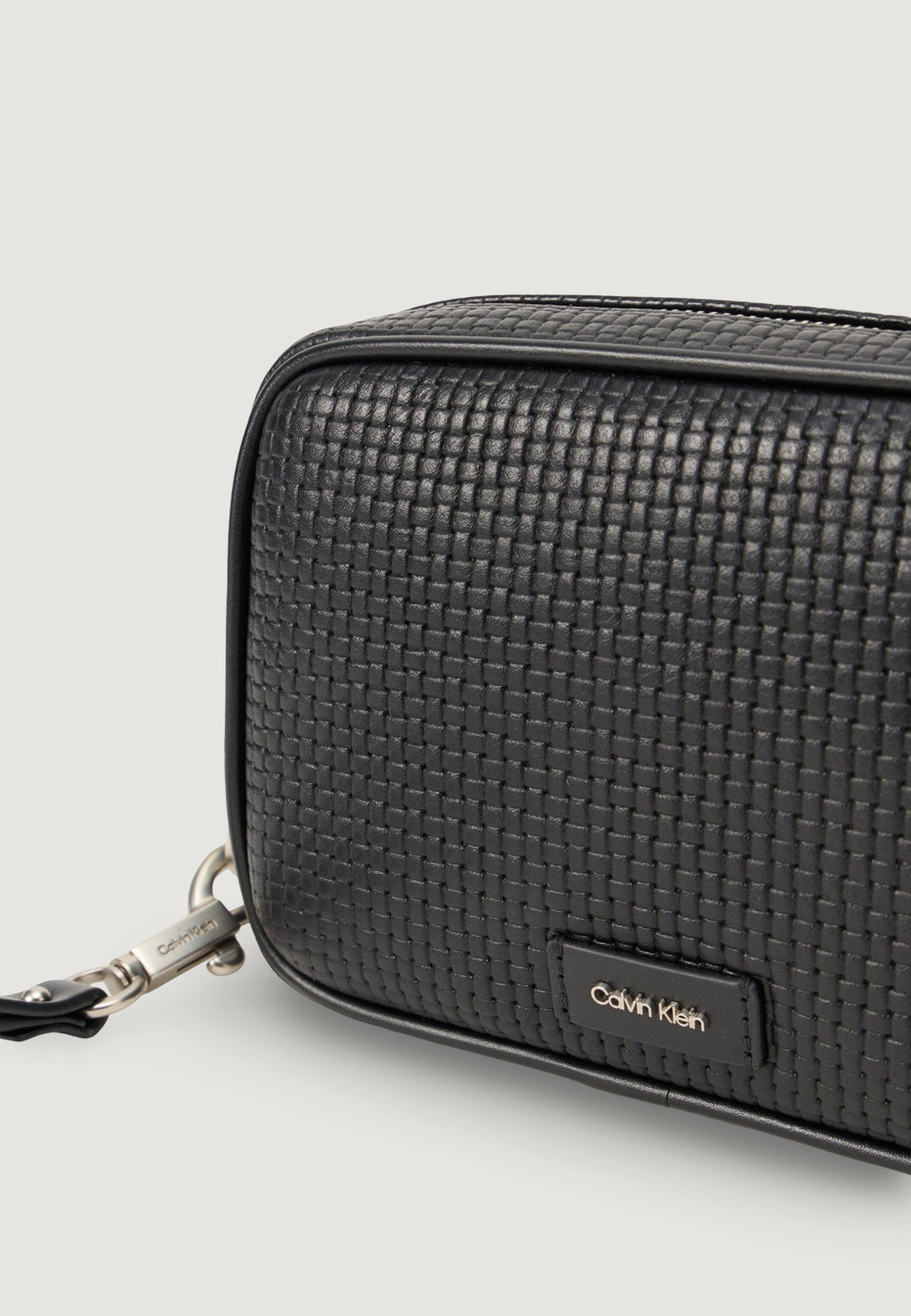 Pochette e beauty Calvin Klein EMBOSSED WOVEN ZIP POUCH