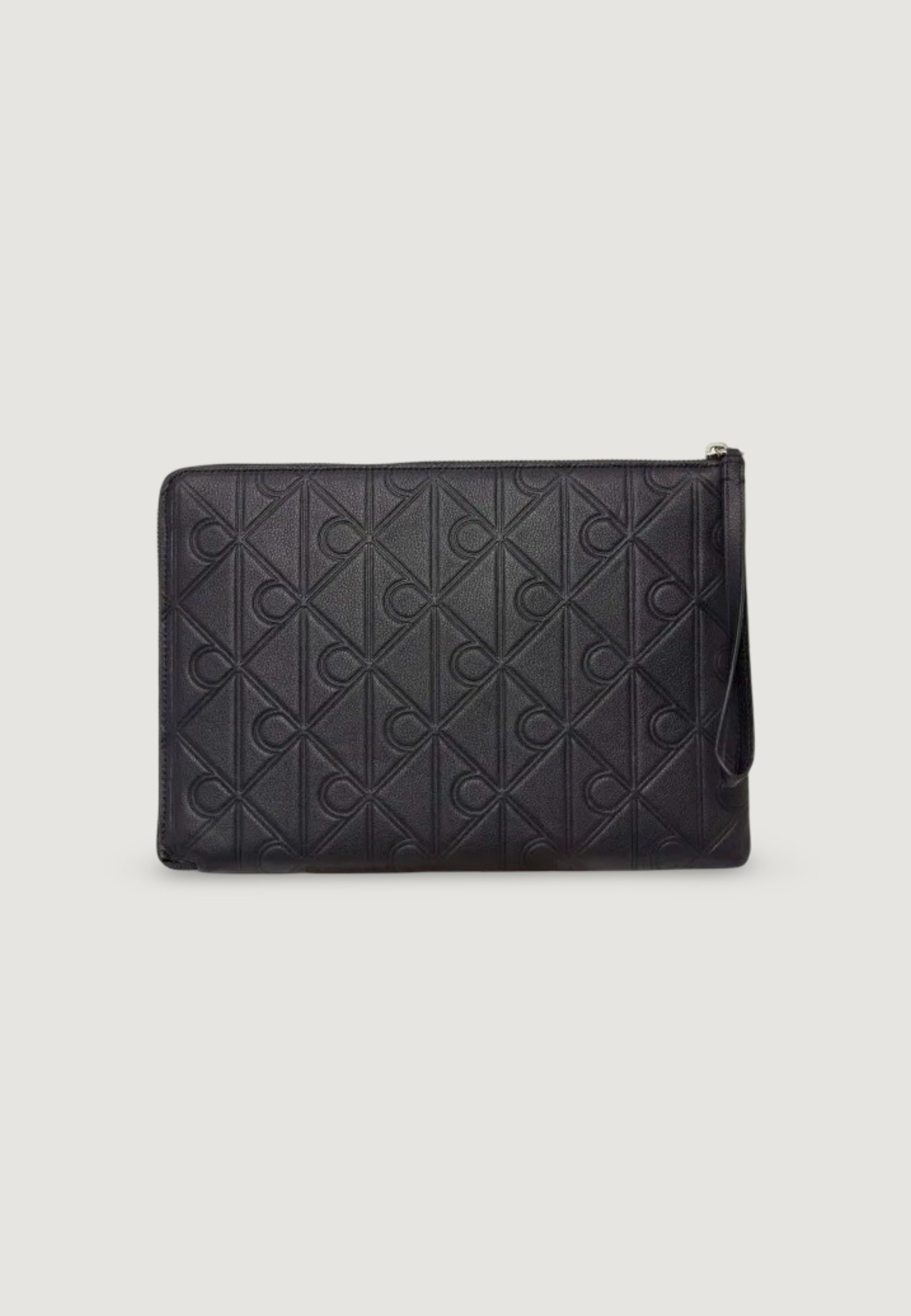 Pochette e beauty Calvin Klein XL EMBLEM AOP EMBOSS MEDIUM ZIP