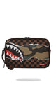 Pochette e beauty Sprayground TEAR IT UP CAMO TOILETRY - BRICK