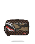 Pochette e beauty Sprayground TEAR IT UP CAMO TOILETRY - BRICK