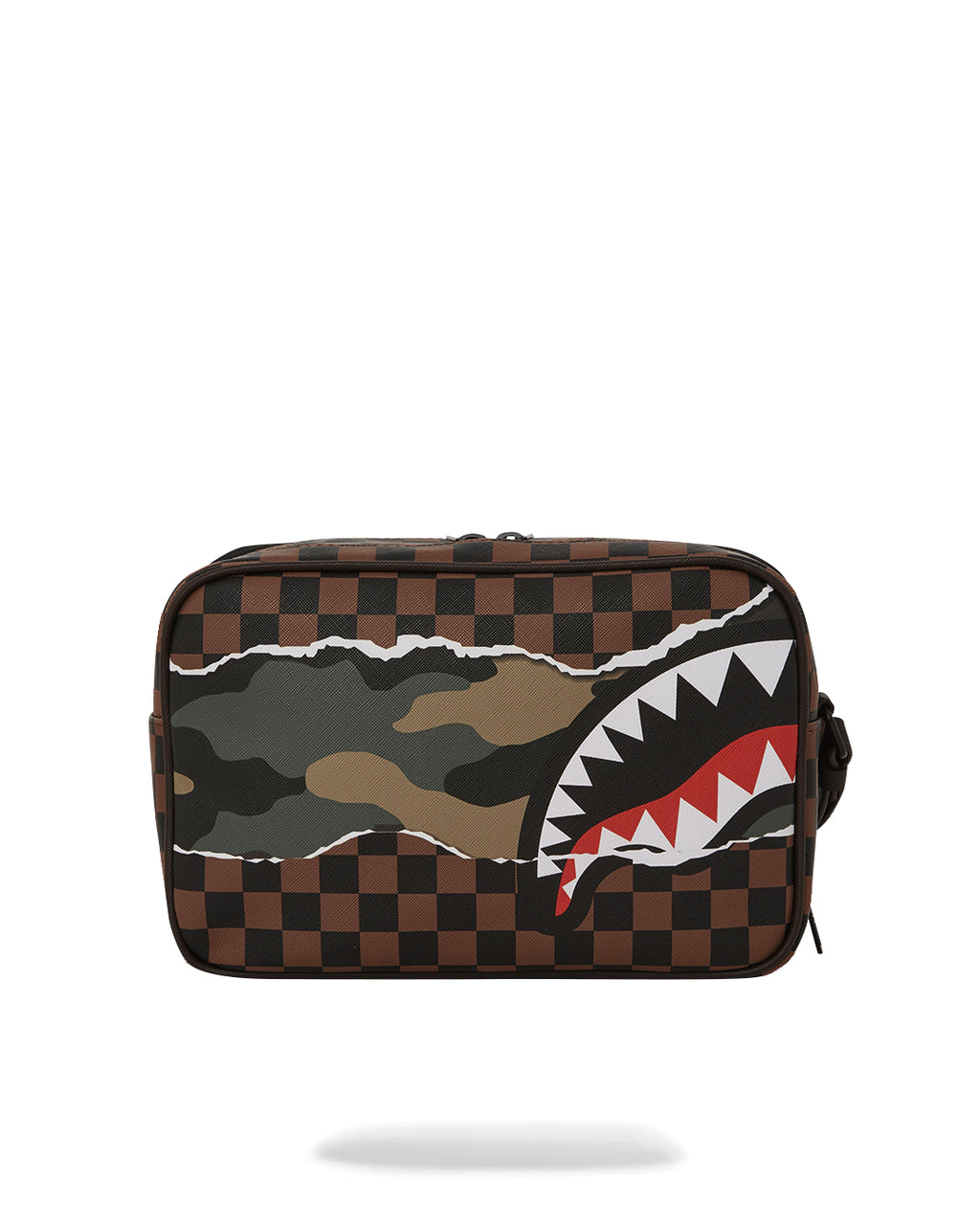Pochette e beauty Sprayground TEAR IT UP CAMO TOILETRY - BRICK