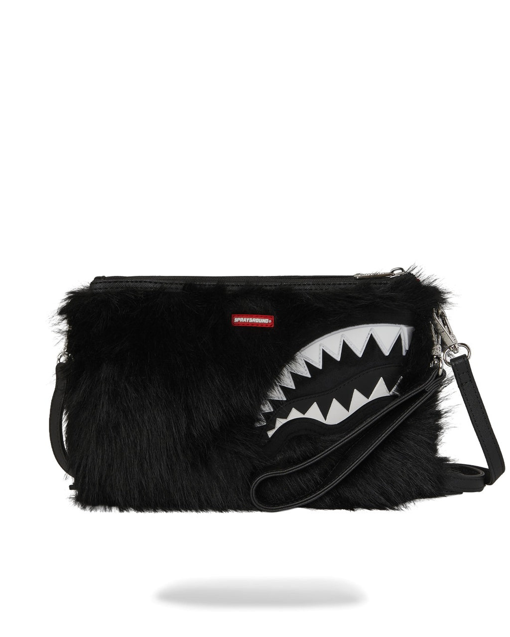 Pochette e beauty Sprayground FUR CRAY BLACK CROSSOVER CLUTCH