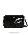 Pochette Sprayground FUR CRAY BLACK CROSSOVER CLUTCH