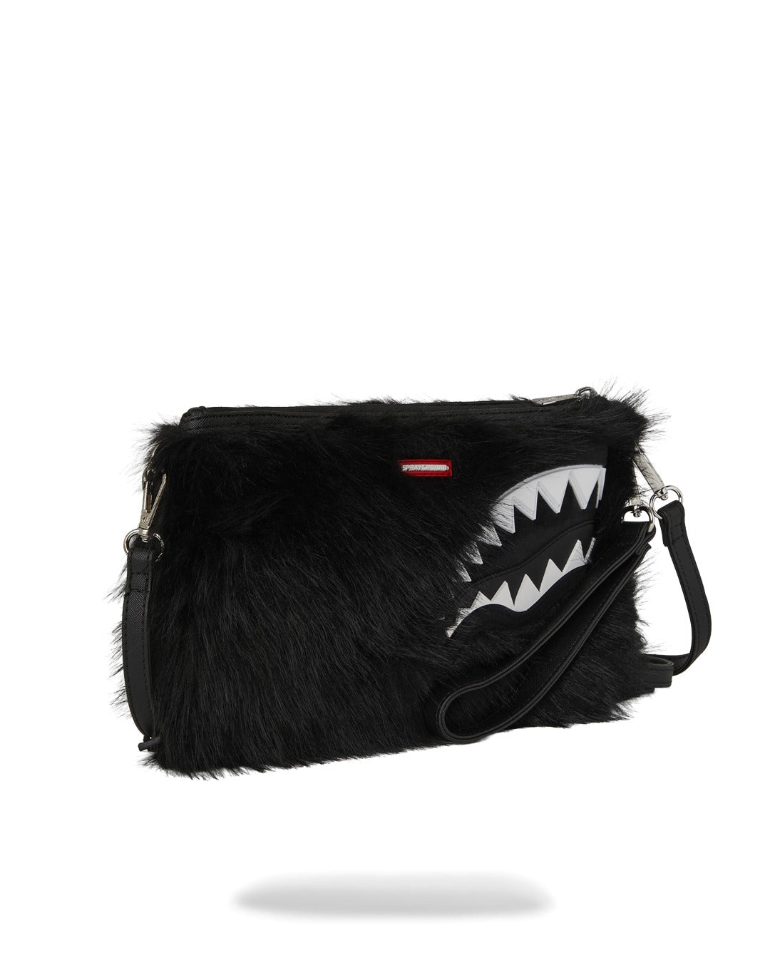 Pochette e beauty Sprayground FUR CRAY BLACK CROSSOVER CLUTCH