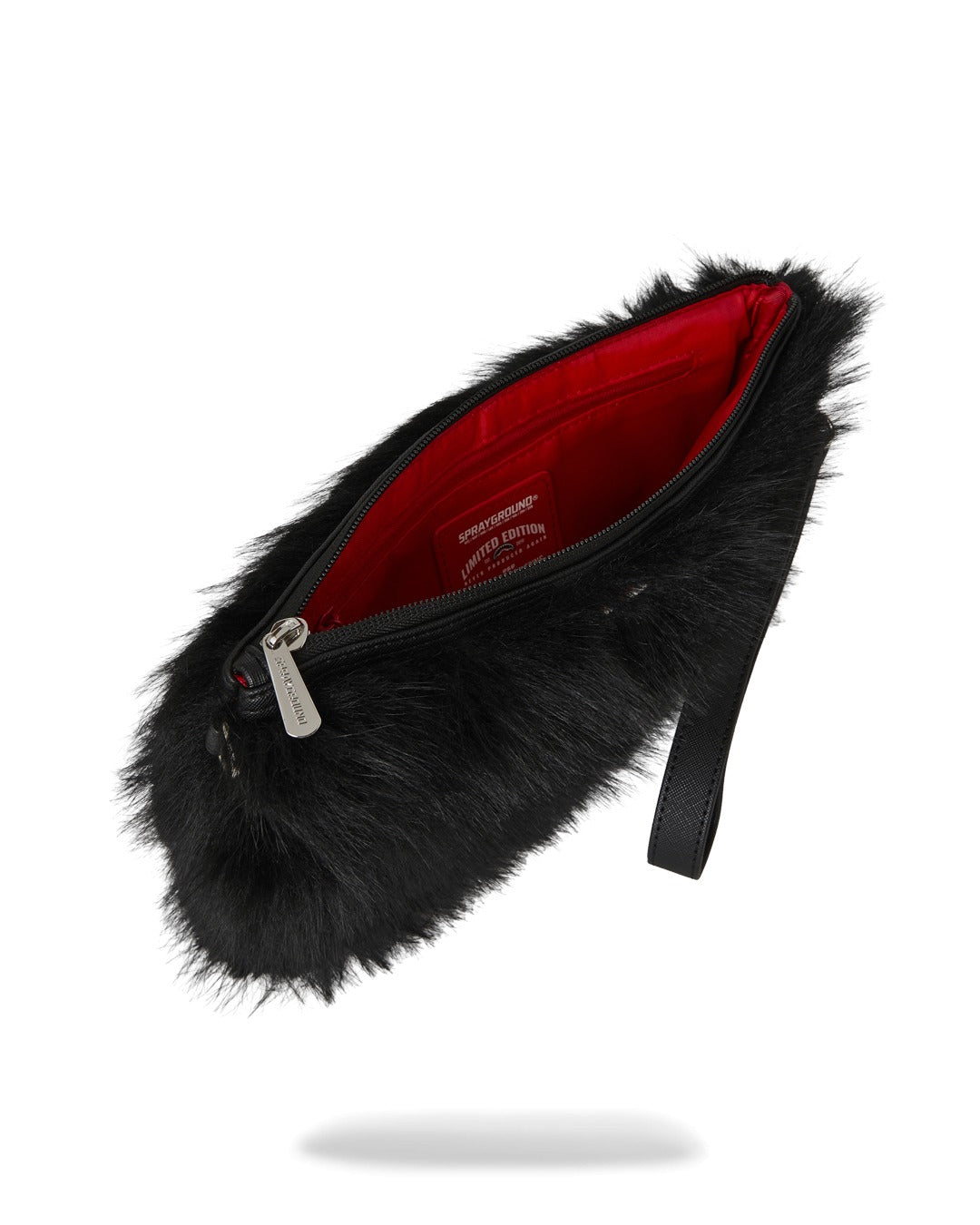 Pochette e beauty Sprayground FUR CRAY BLACK CROSSOVER CLUTCH