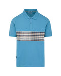 Polo manica corta Aquascutum Active STRETCH PIQUET INSERT POLO