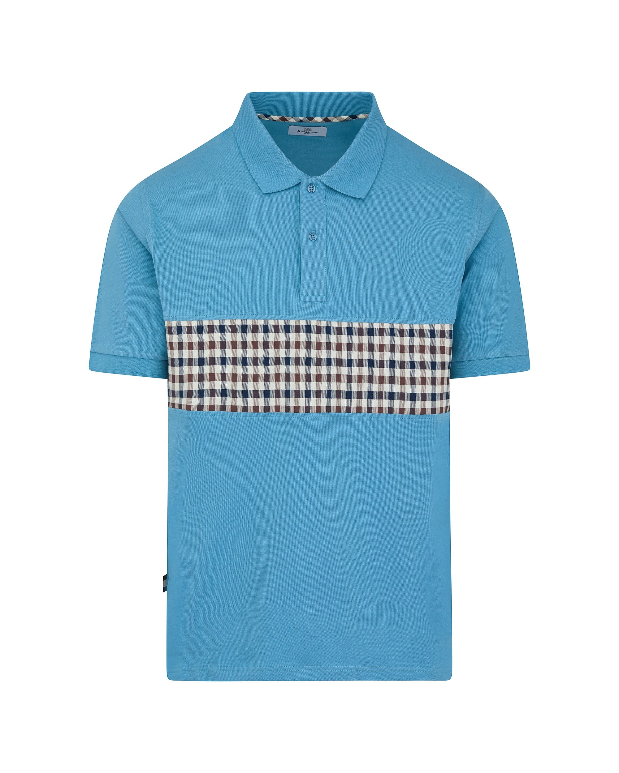 Polo manica corta Aquascutum Active STRETCH PIQUET INSERT POLO