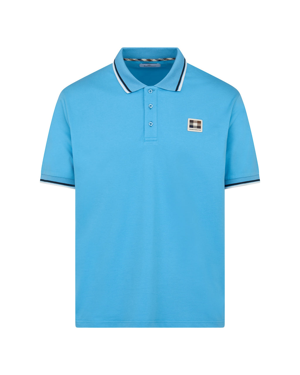 Polo shirt Aquascutum Active STRETCH PIQUET STRIPES POLO