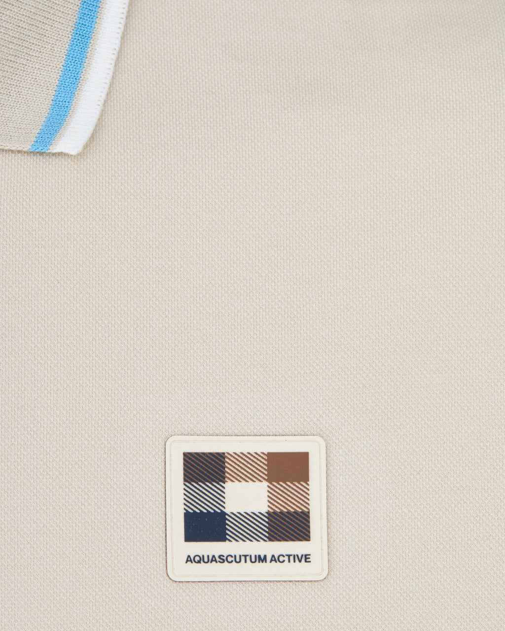 Polo manica corta Aquascutum Active STRETCH PIQUET STRIPES POLO