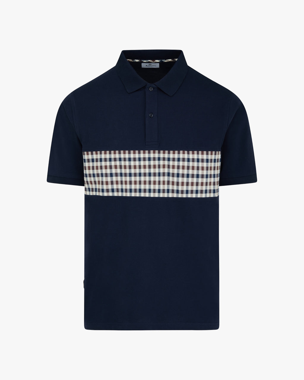 Polo manica corta Aquascutum Active STRETCH PIQUET INSERT POLO