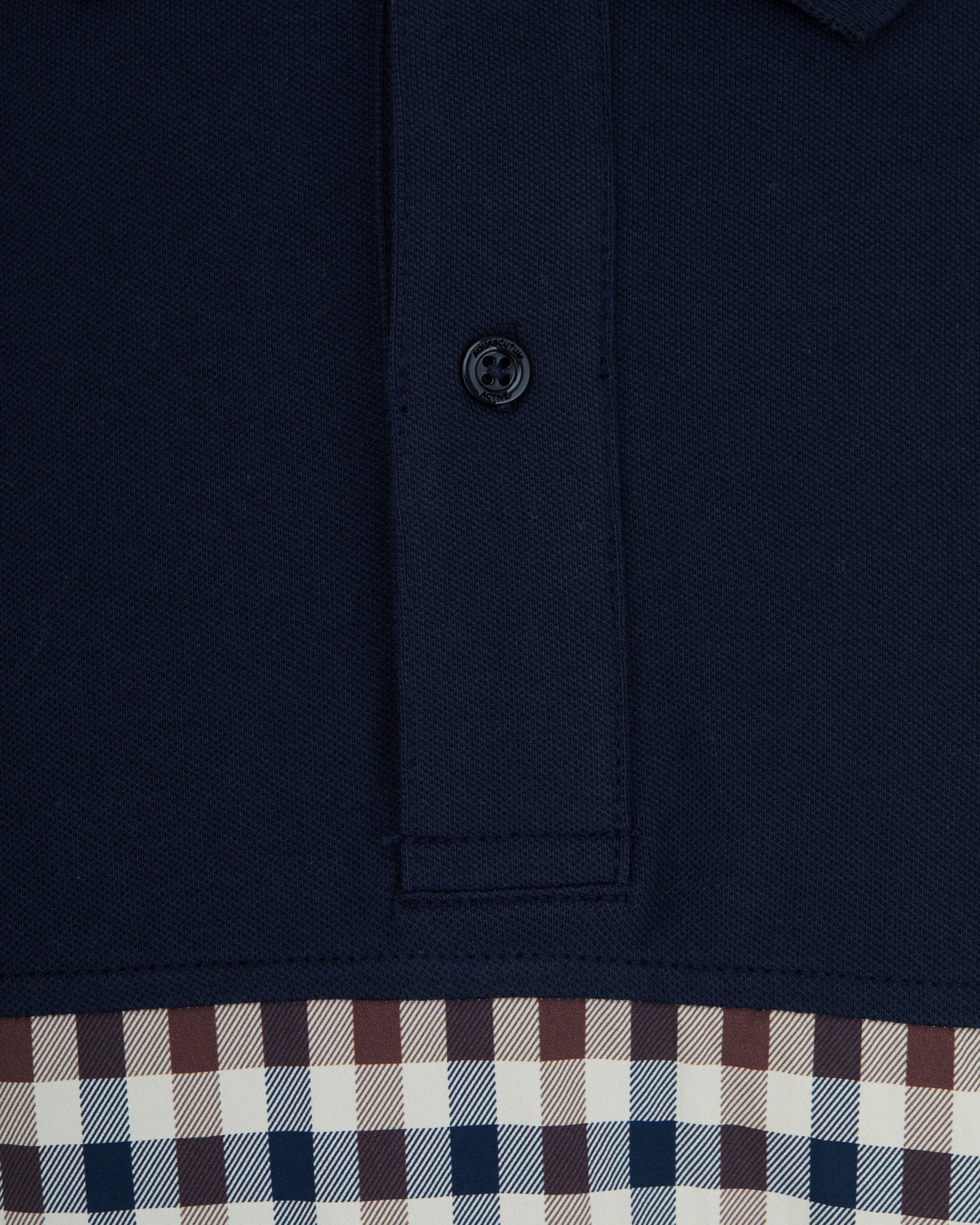 Polo manica corta Aquascutum Active STRETCH PIQUET INSERT POLO