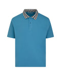 Polo manica corta Aquascutum Active CLUB CHECK COLLAR POLO