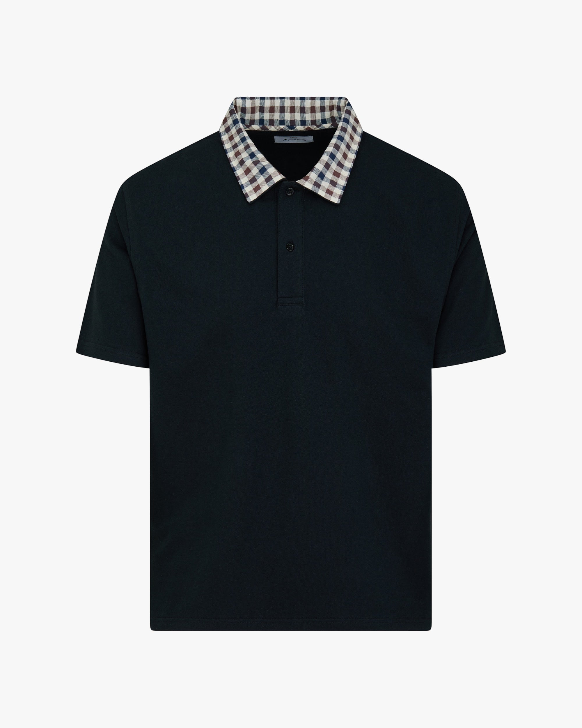 Polo manica corta Aquascutum Active CLUB CHECK COLLAR POLO