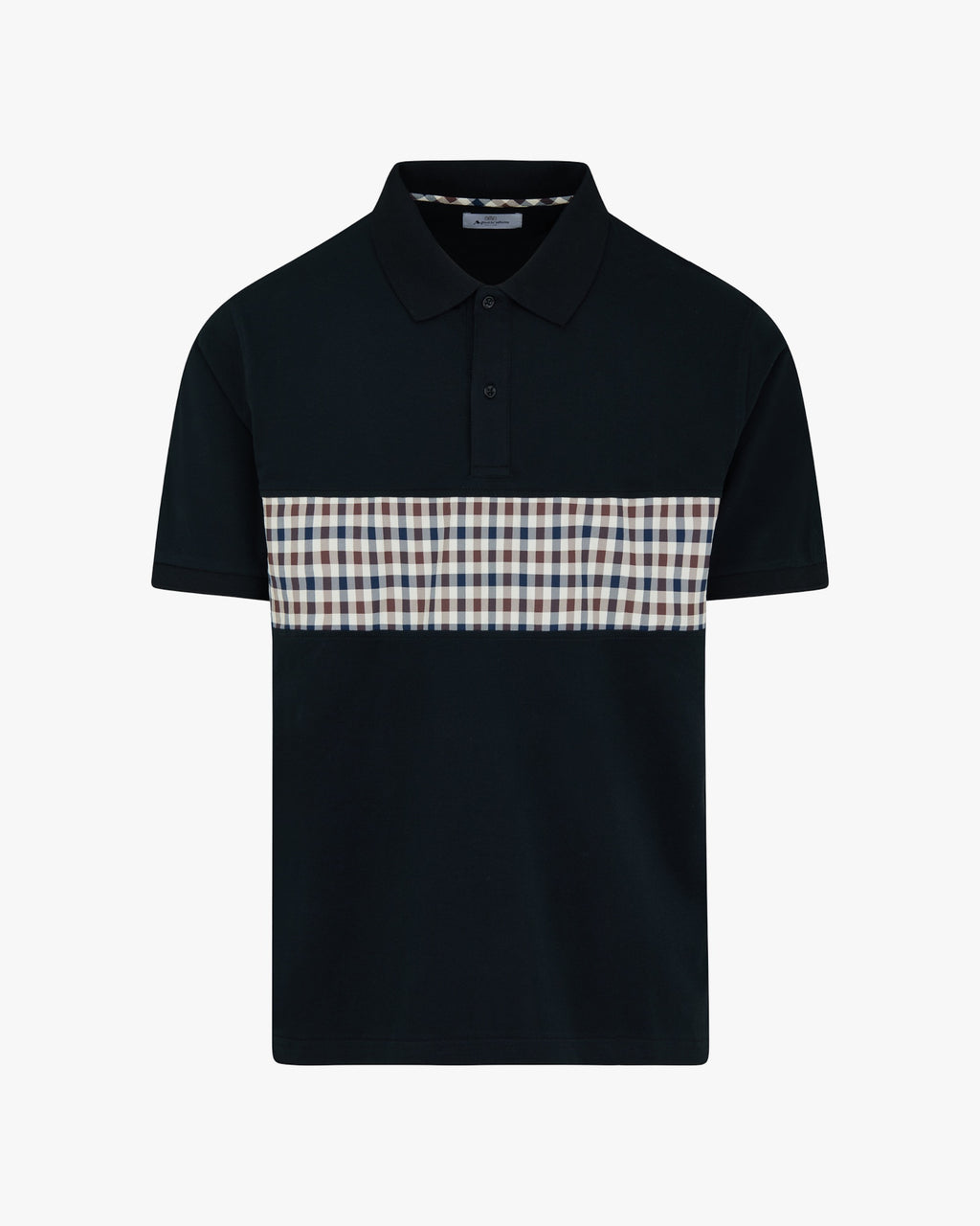 Polo manica corta Aquascutum Active STRETCH PIQUET INSERT POLO