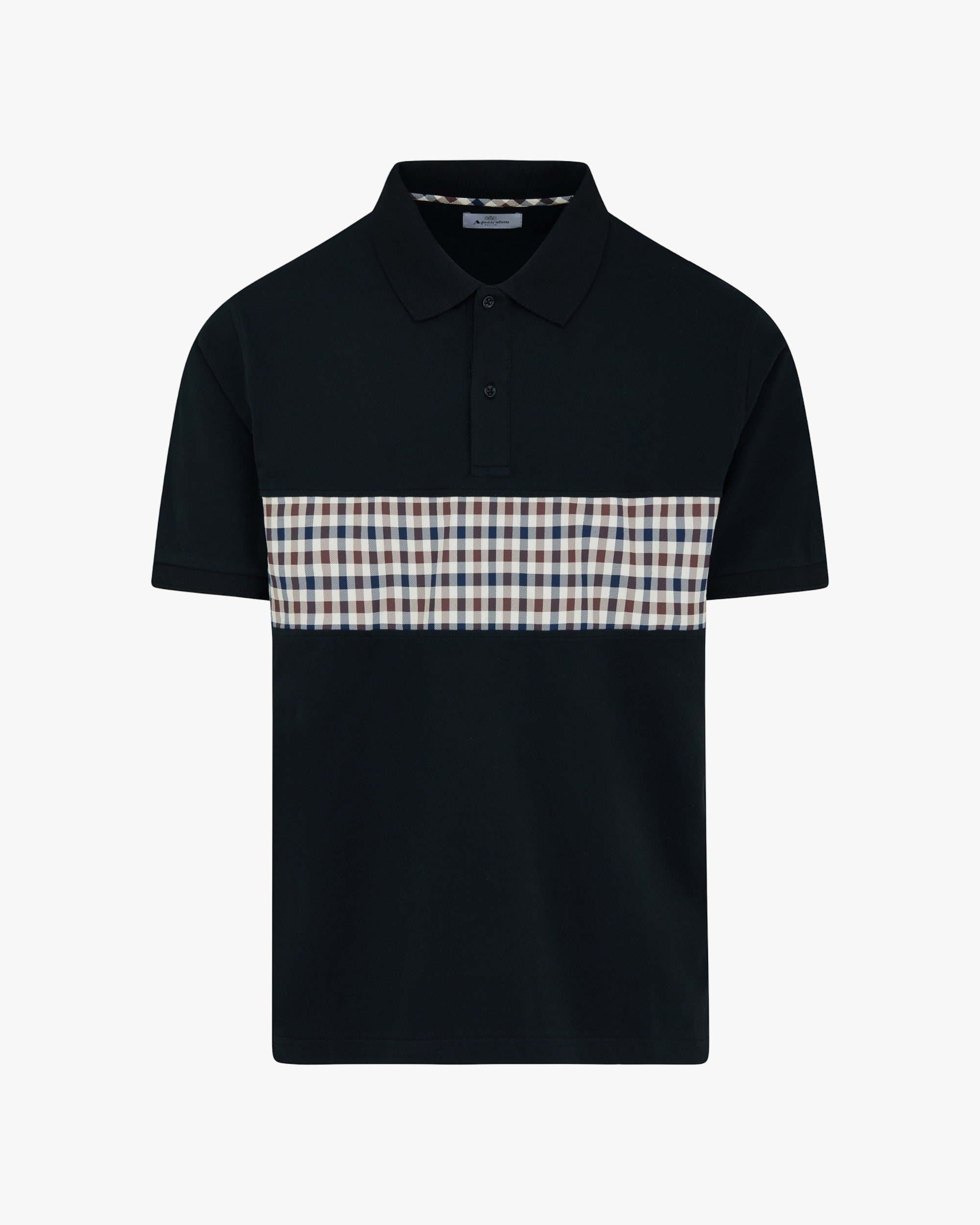 Polo manica corta Aquascutum Active STRETCH PIQUET INSERT POLO