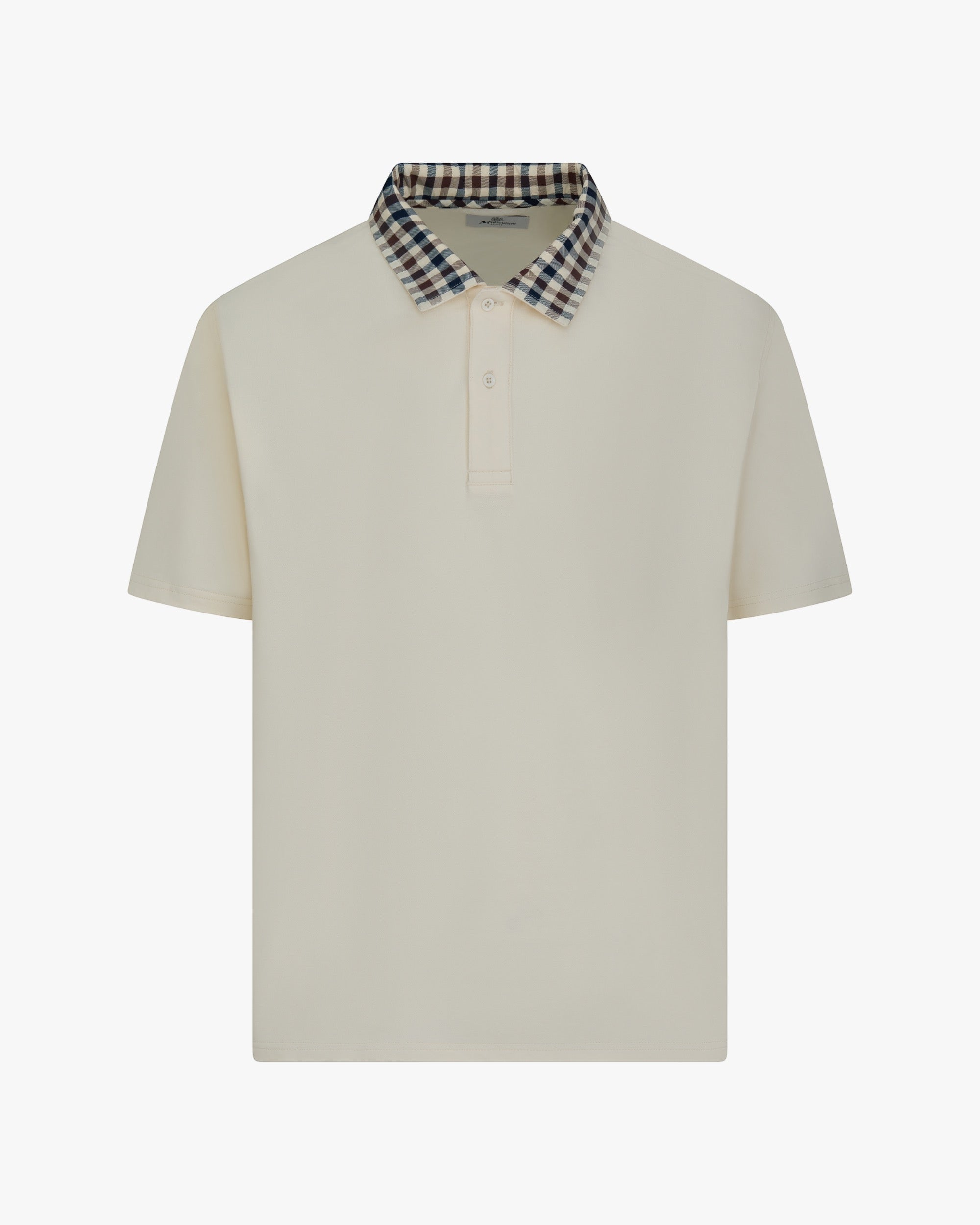 Polo manica corta Aquascutum Active CLUB CHECK COLLAR POLO