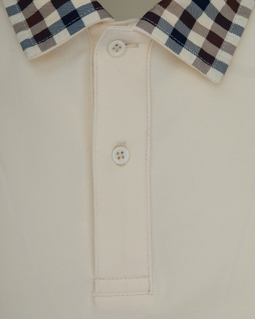 Polo manica corta Aquascutum Active CLUB CHECK COLLAR POLO