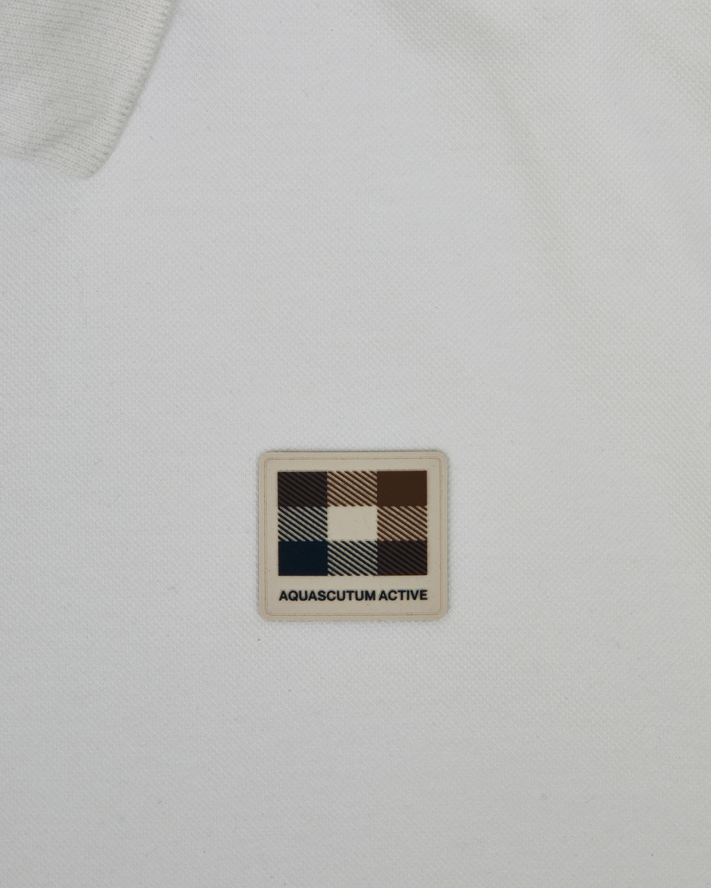 Polo manica corta Aquascutum Active STRETCH PIQUET BADGE POLO