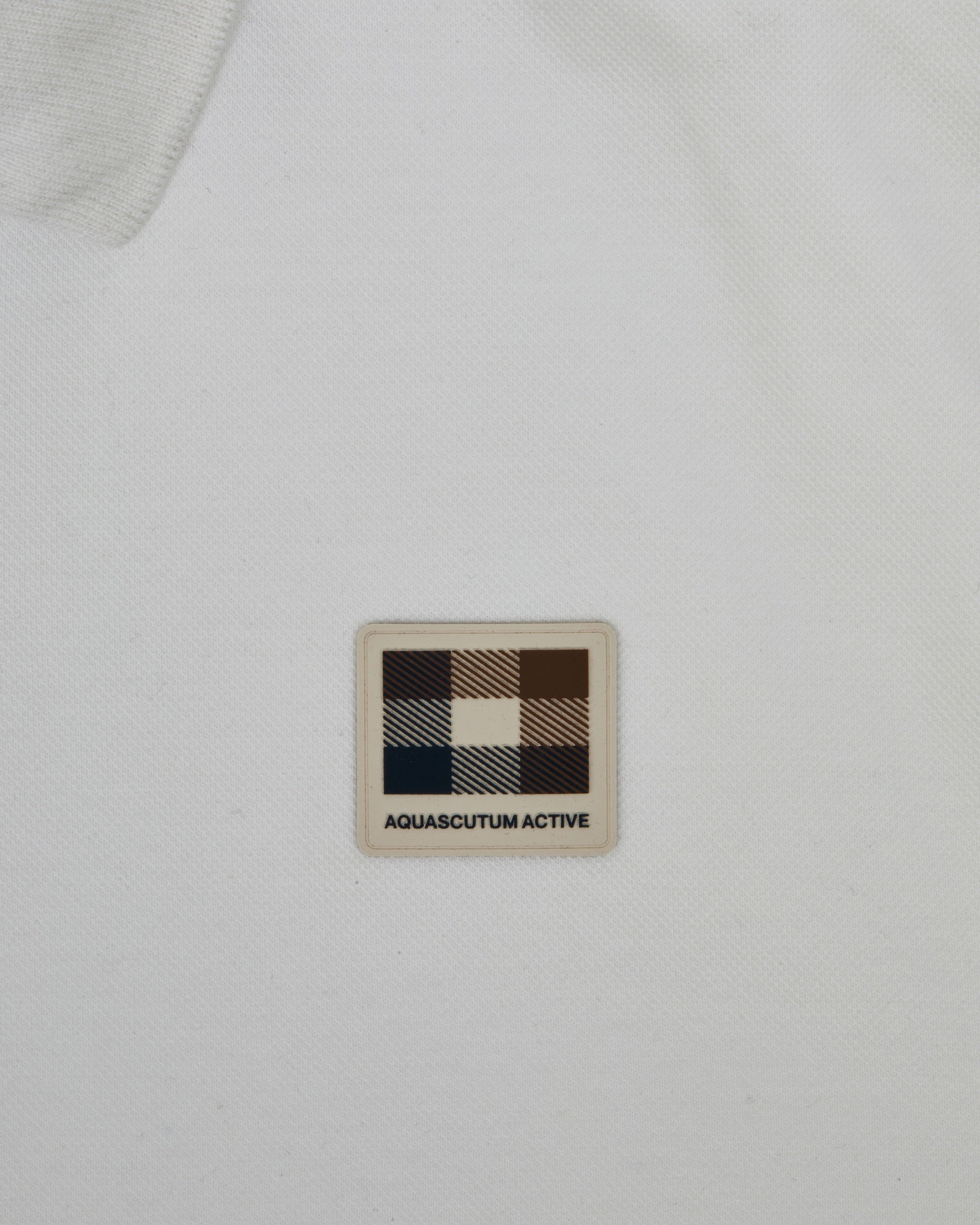 Polo manica corta Aquascutum Active STRETCH PIQUET BADGE POLO