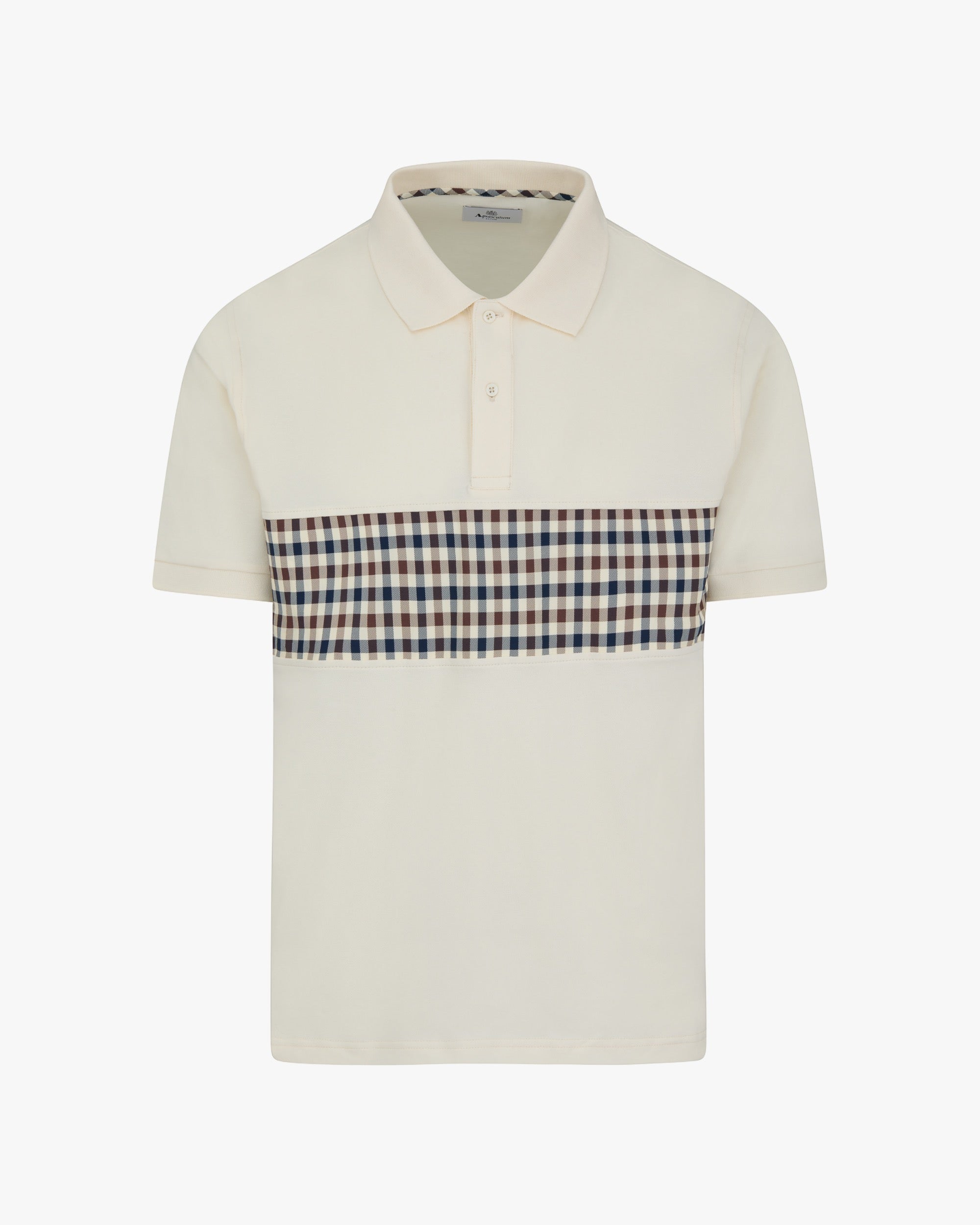 Polo manica corta Aquascutum Active STRETCH PIQUET INSERT POLO