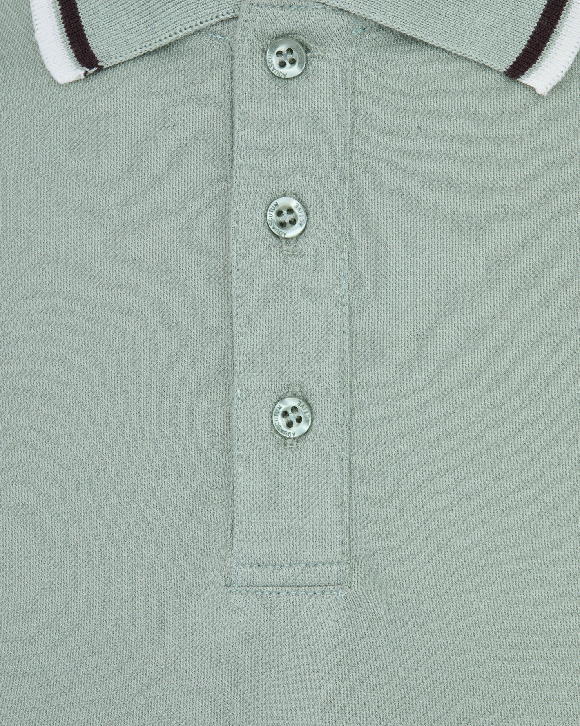 Polo manica corta Aquascutum Active STRETCH PIQUET STRIPES POLO