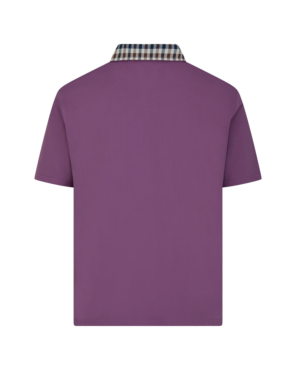 Polo manica corta Aquascutum Active CLUB CHECK COLLAR POLO