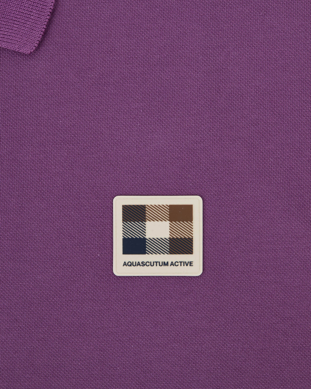 Polo manica corta Aquascutum Active STRETCH PIQUET BADGE POLO