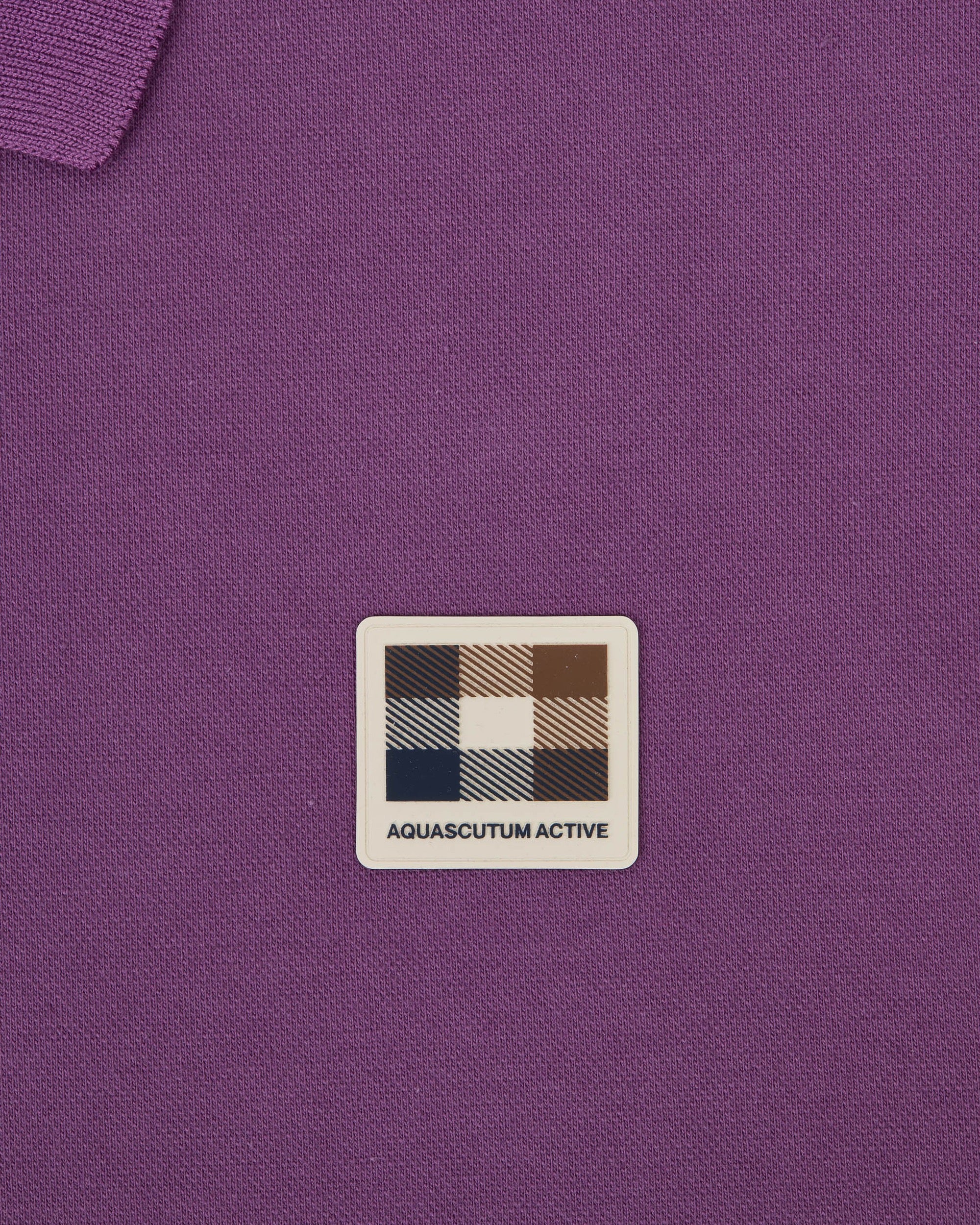 Polo manica corta Aquascutum Active STRETCH PIQUET BADGE POLO