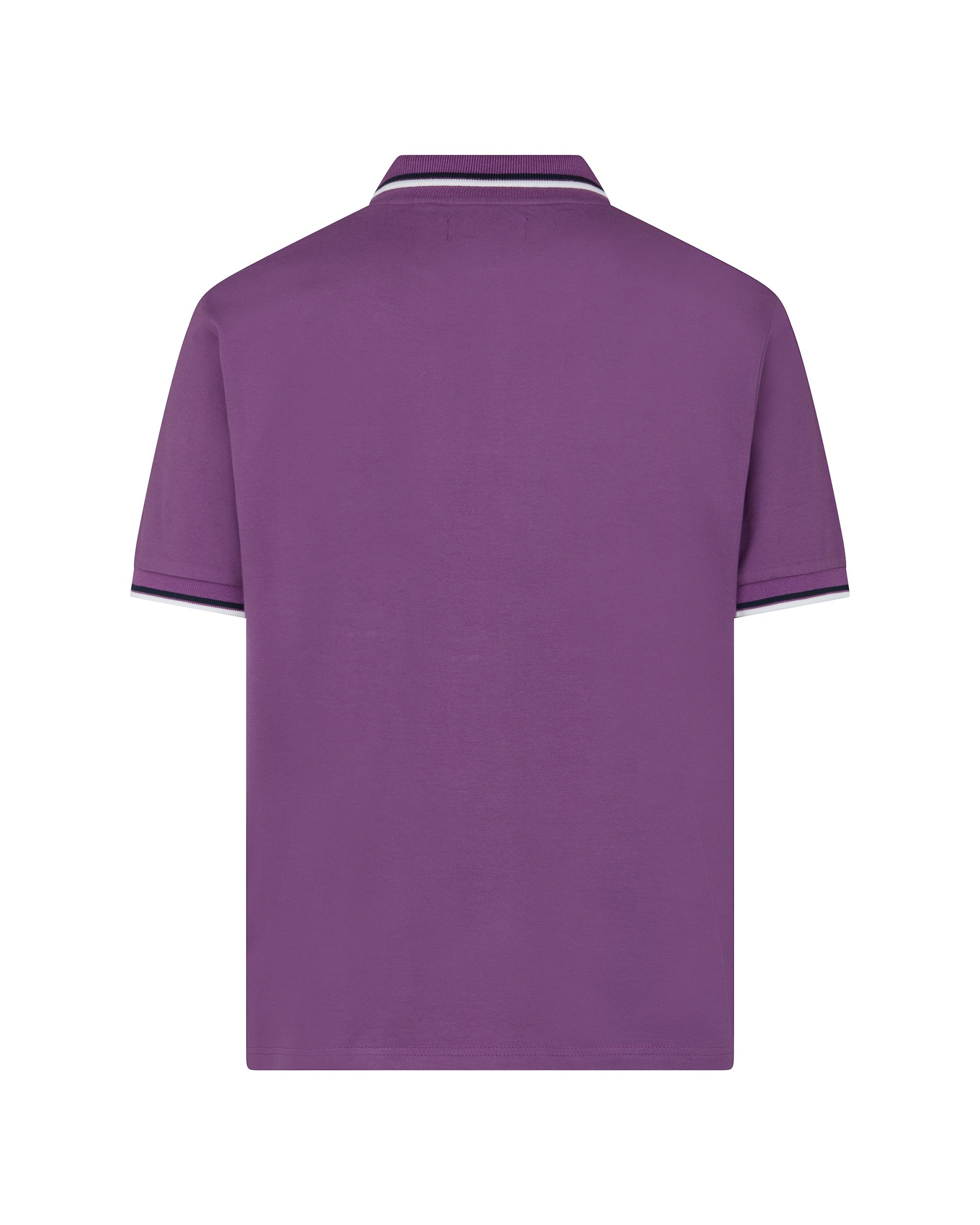 Polo manica corta Aquascutum Active STRETCH PIQUET STRIPES POLO