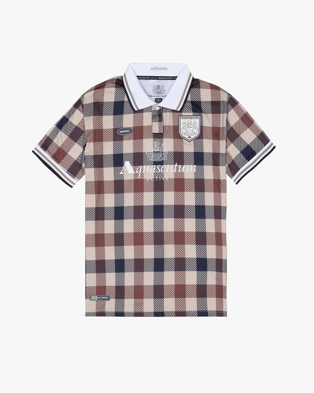Polo shirt Aquascutum Active SINCE 1851 THIRD FC MACRO CLUB CHECK