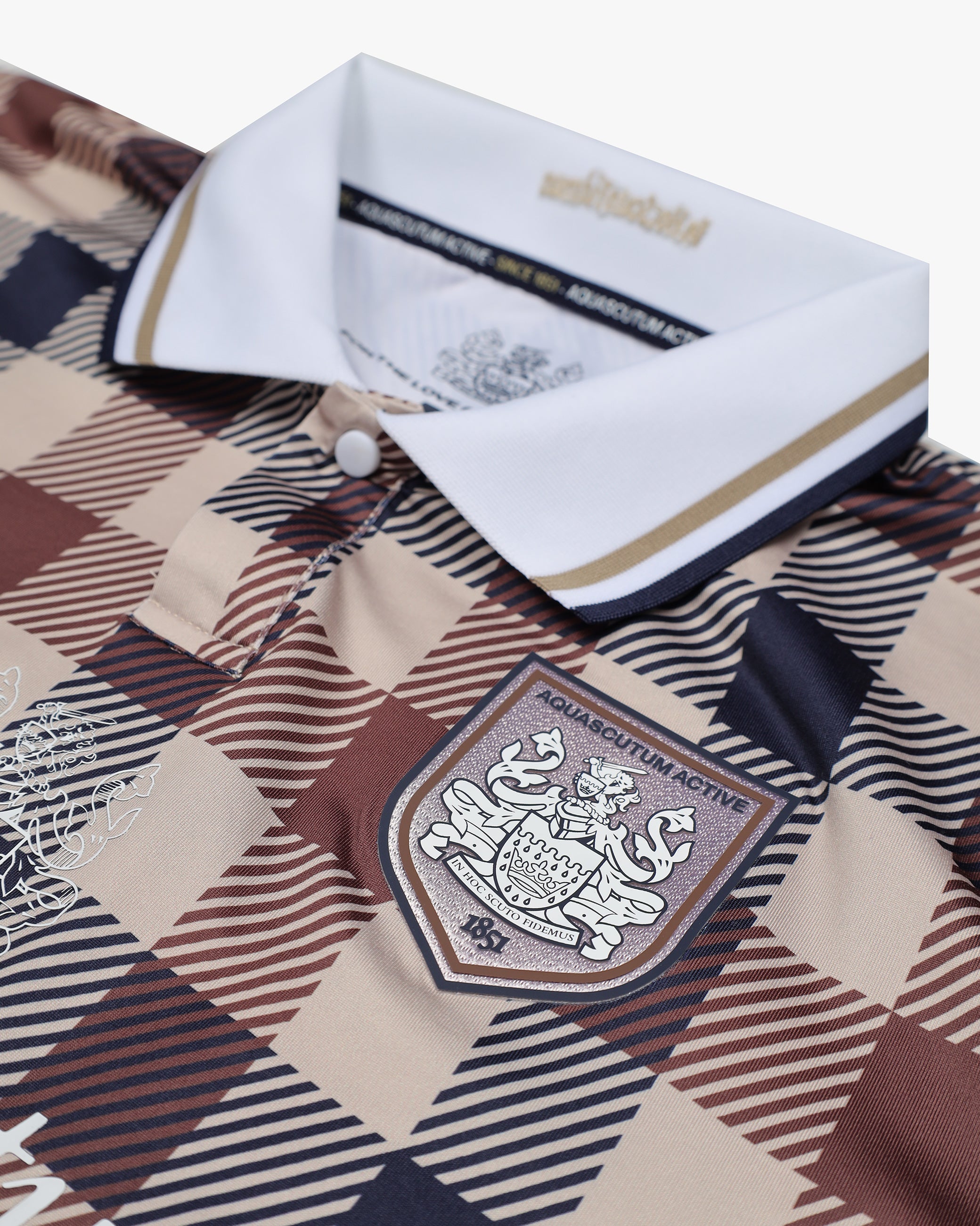 Polo shirt Aquascutum Active SINCE 1851 THIRD FC MACRO CLUB CHECK