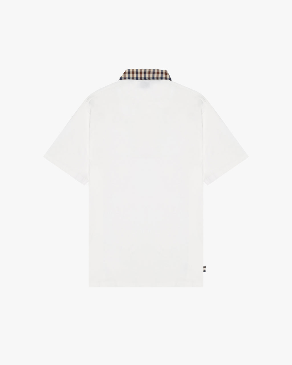 Polo manica corta Aquascutum Active CLUB CHECK COLLAR POLO