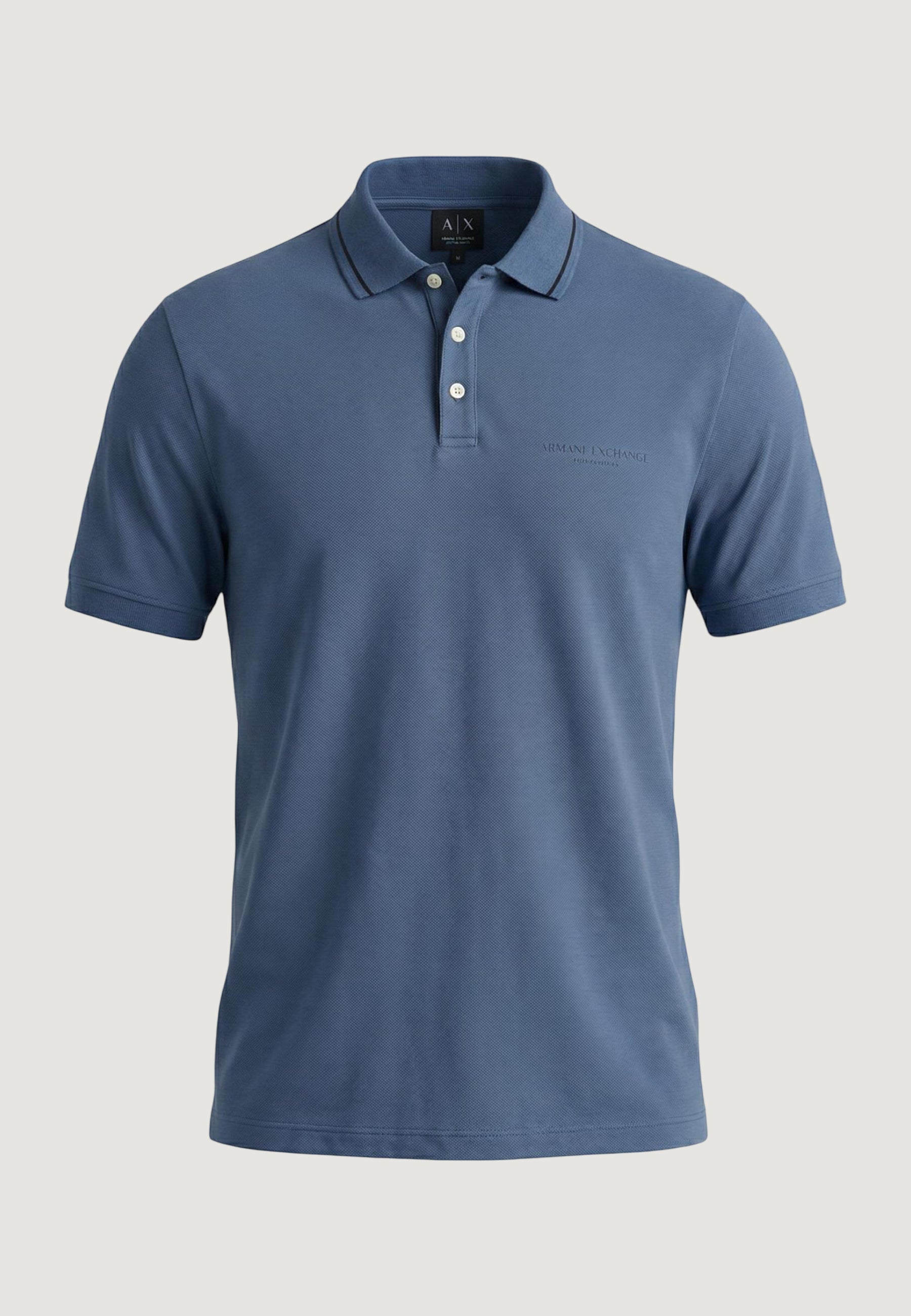 Polo shirt Armani Exchange XM001557 AF10363 Blue – Goccia.Shop