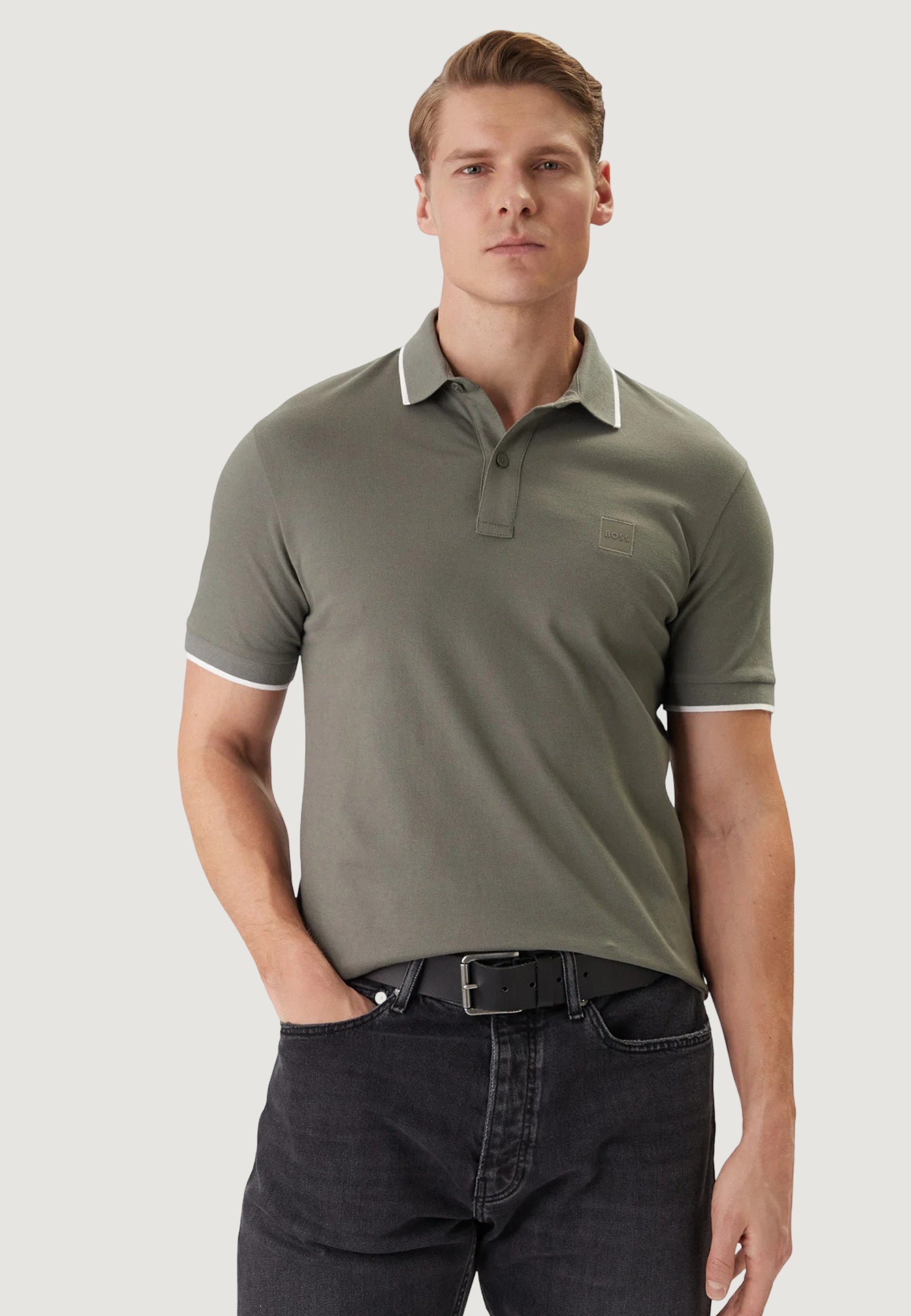 Polo manica corta Boss Passertip 10256683 01