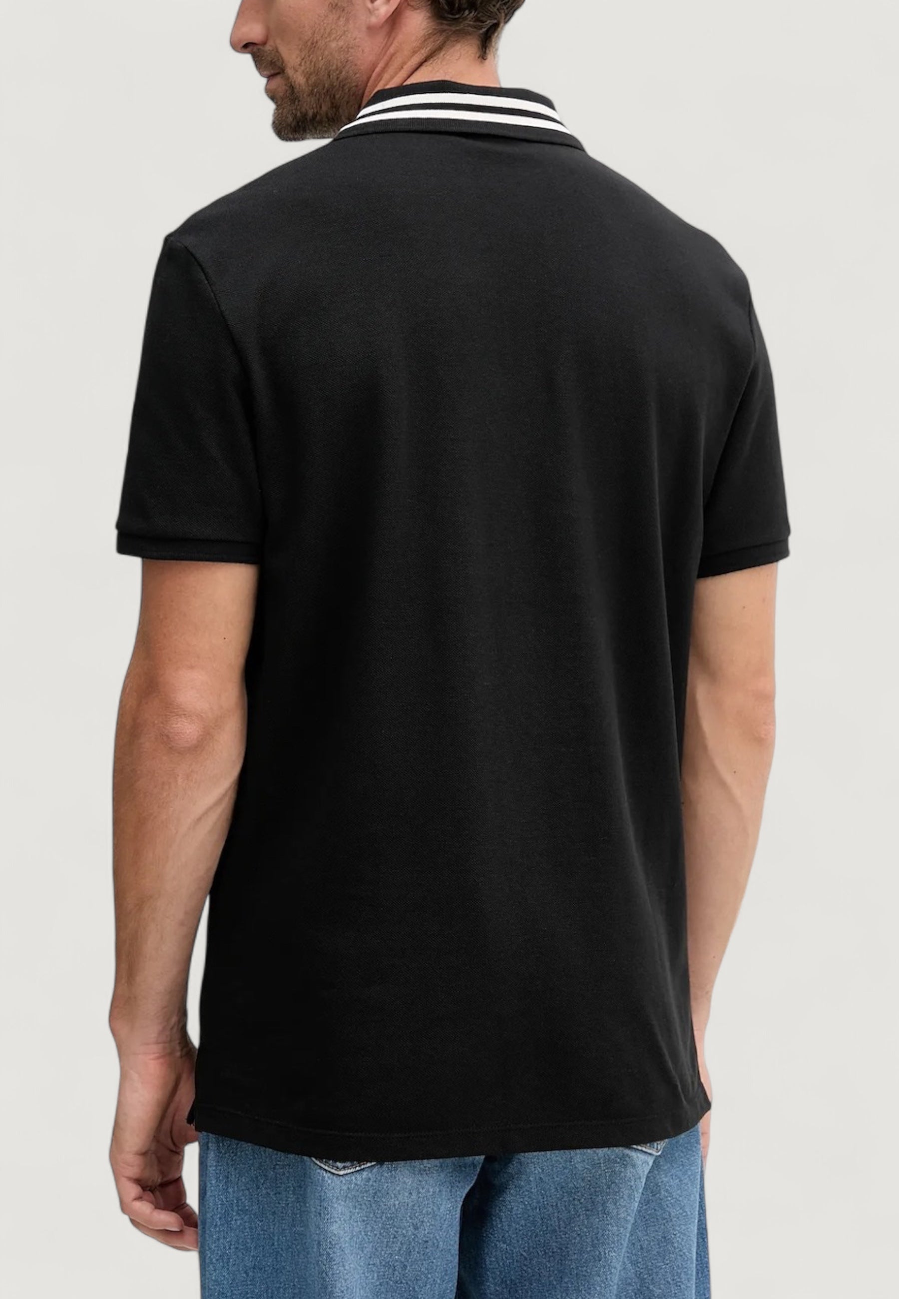 Polo manica corta Calvin Klein Jeans SS MONOGRAM PIQUE