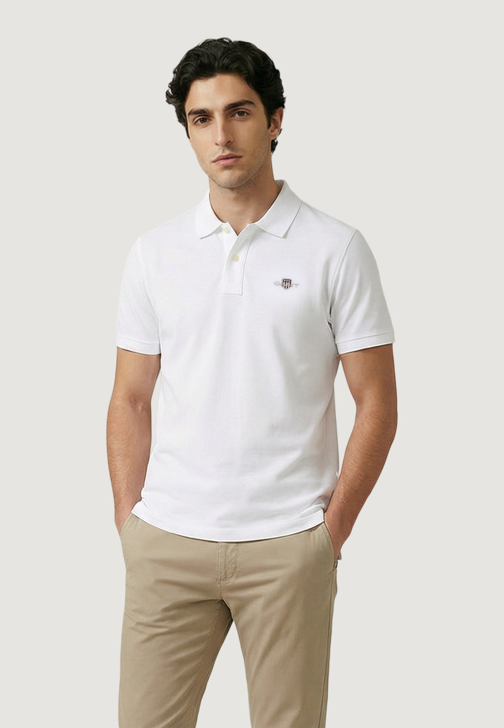 Polo manica corta Gant REG SHIELD SS PIQUE POLO