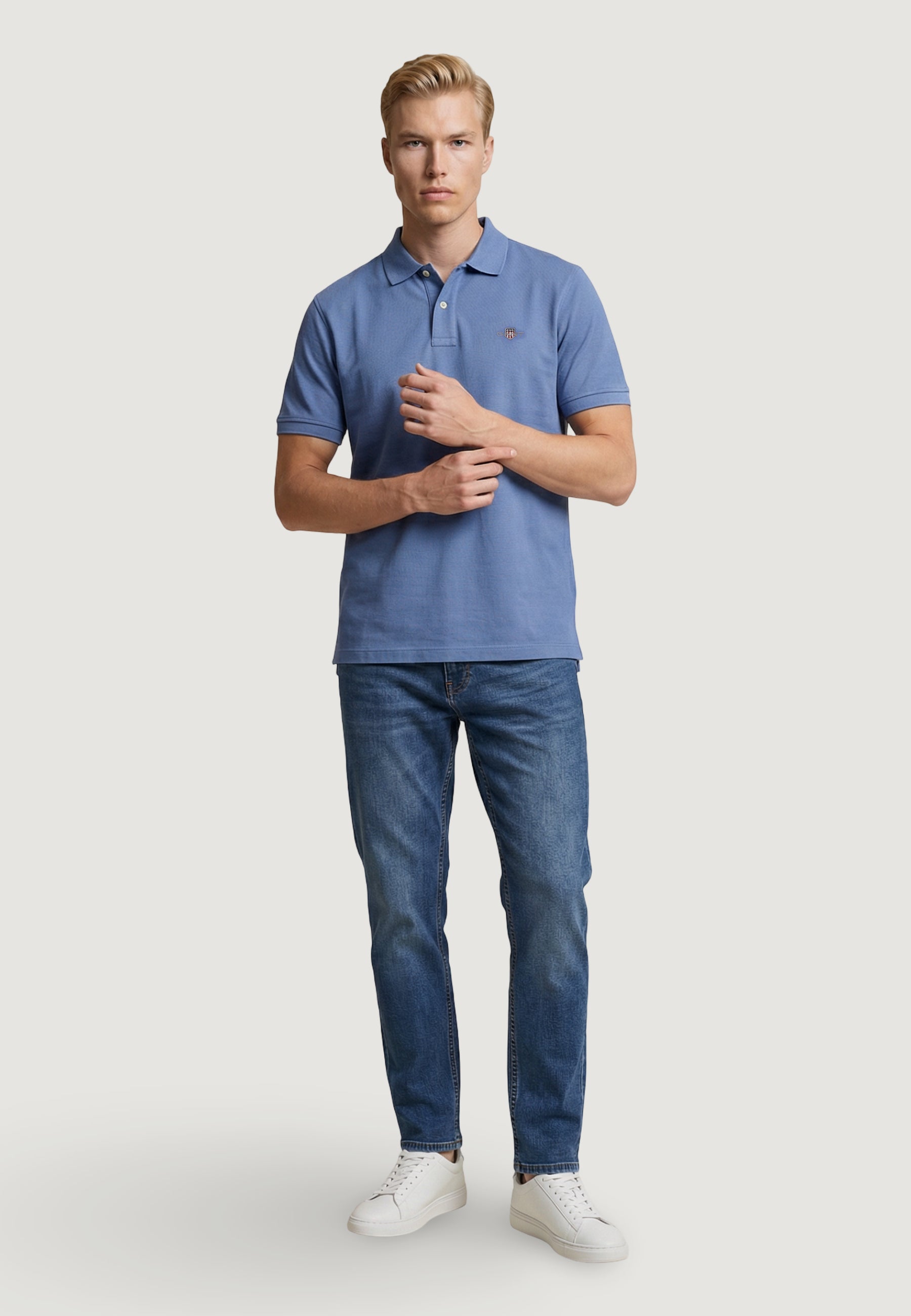 Polo shirt Gant REG SHIELD SS PIQUE POLO