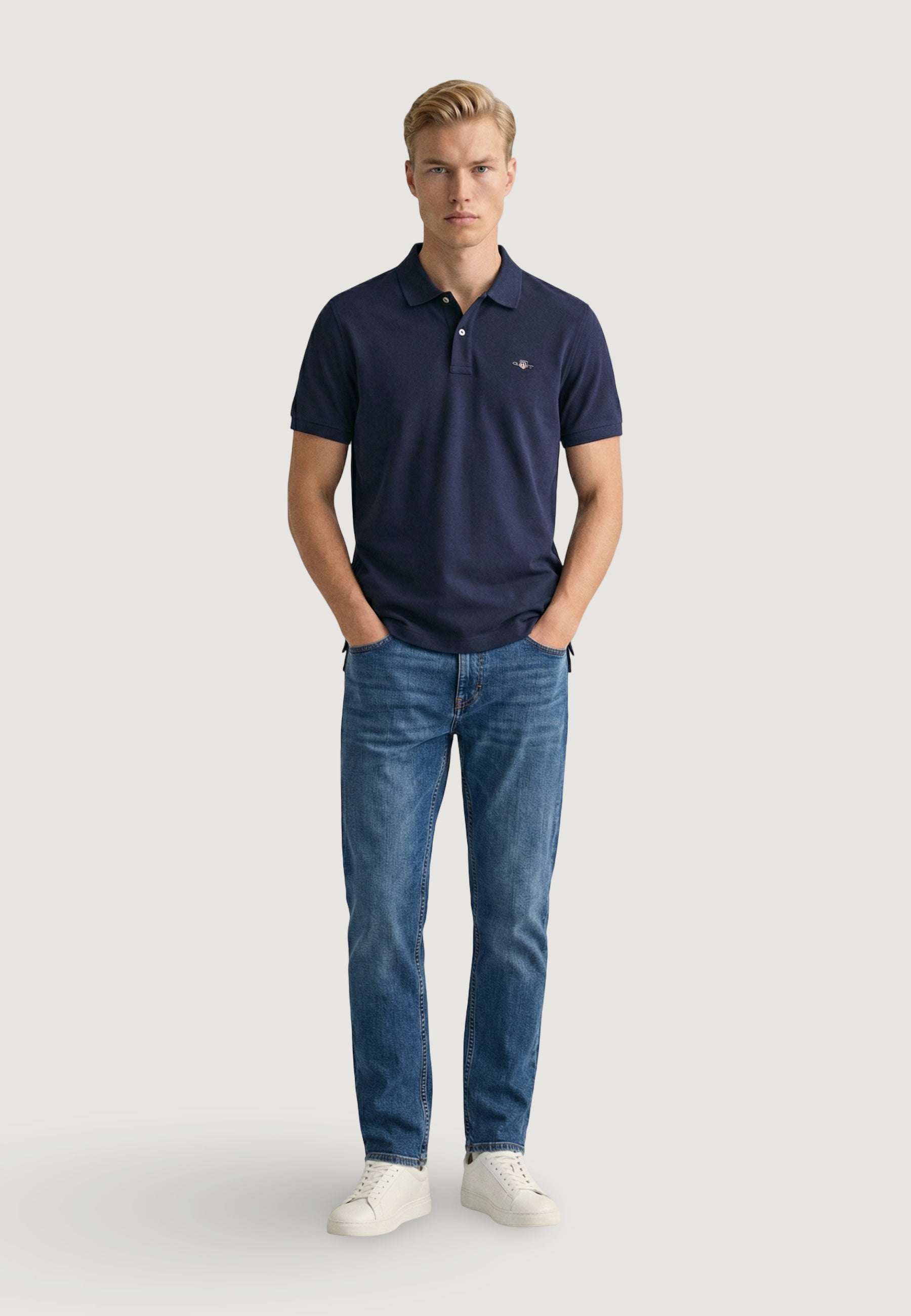 Polo shirt Gant REG SHIELD SS PIQUE POLO