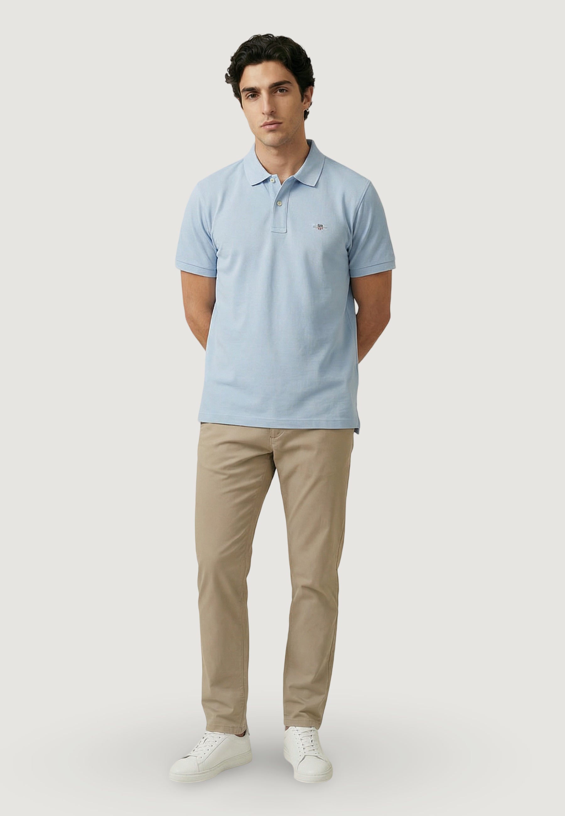 Polo manica corta Gant REG SHIELD SS PIQUE POLO