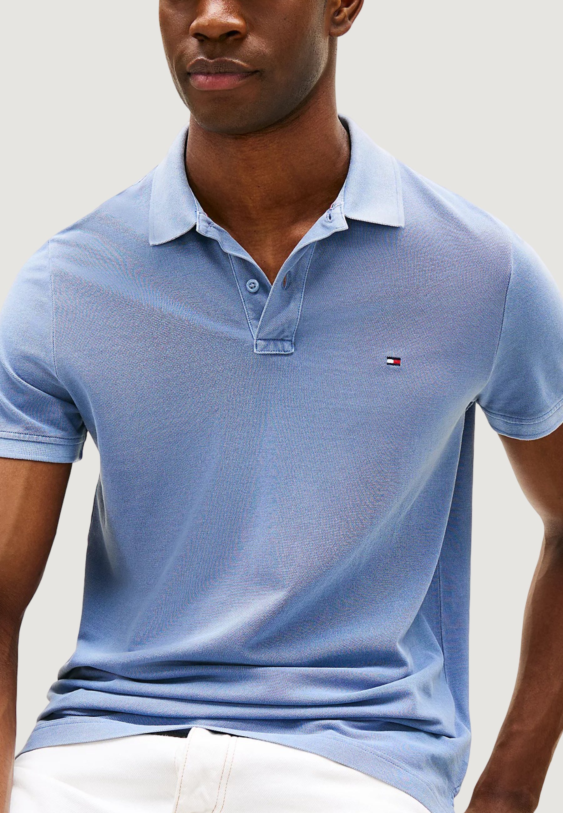 Polo manica corta Tommy Hilfiger GARMENT DYE REG POLO