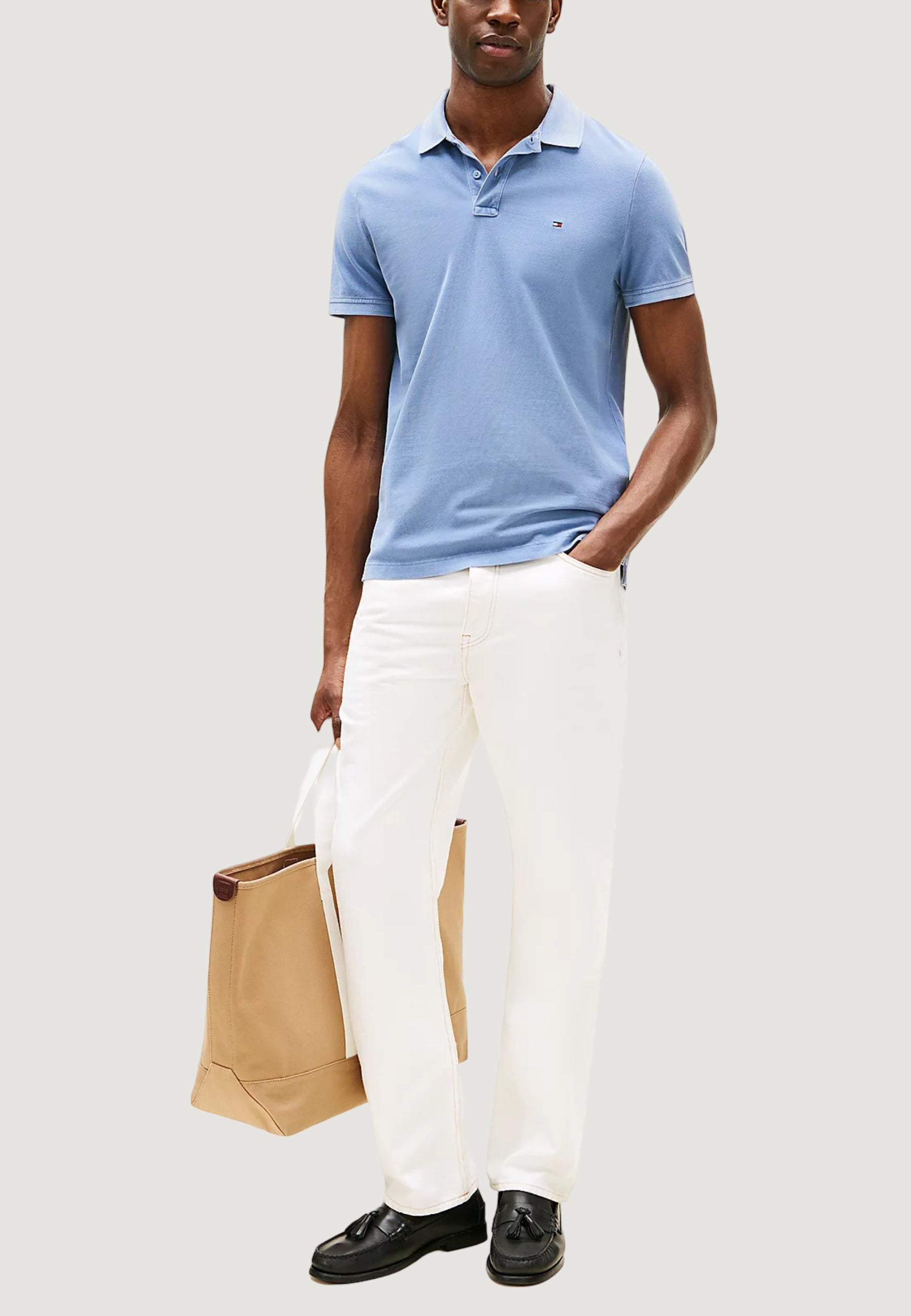 Polo manica corta Tommy Hilfiger GARMENT DYE REG POLO