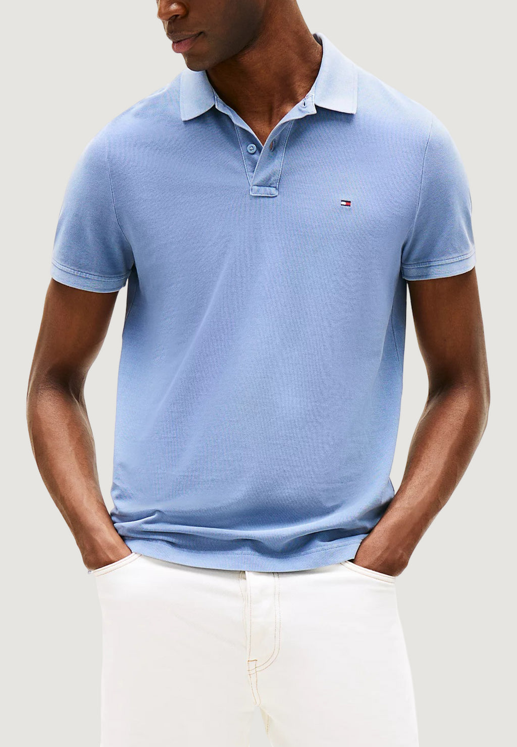 Polo manica corta Tommy Hilfiger GARMENT DYE REG POLO