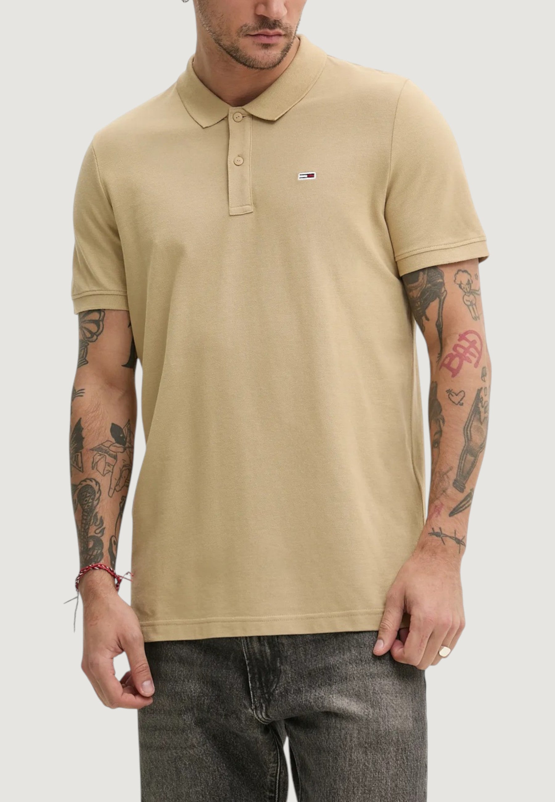 Polo manica corta Tommy Hilfiger Jeans TJM PLACKET