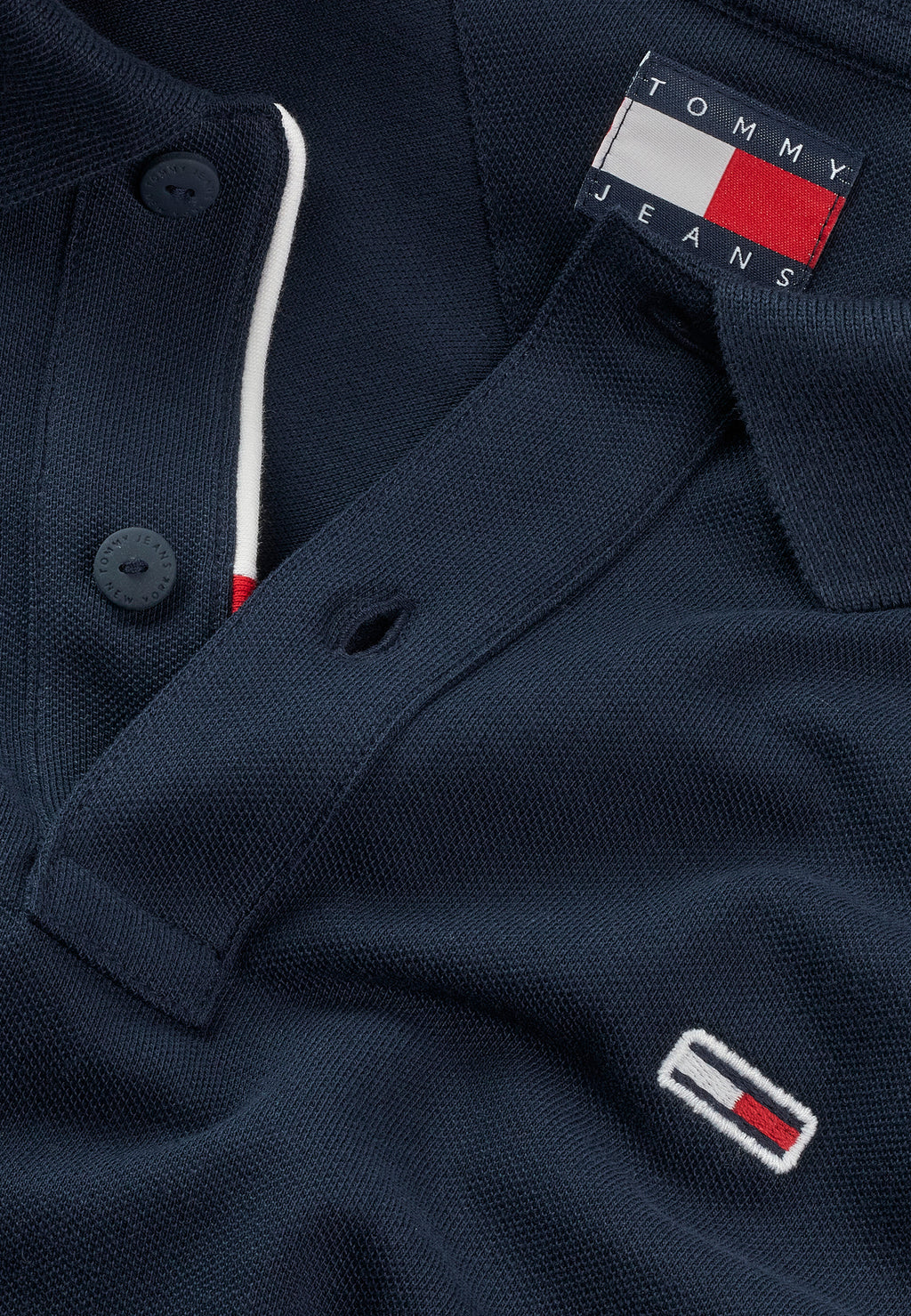 Polo manica corta Tommy Hilfiger Jeans TJM PLACKET