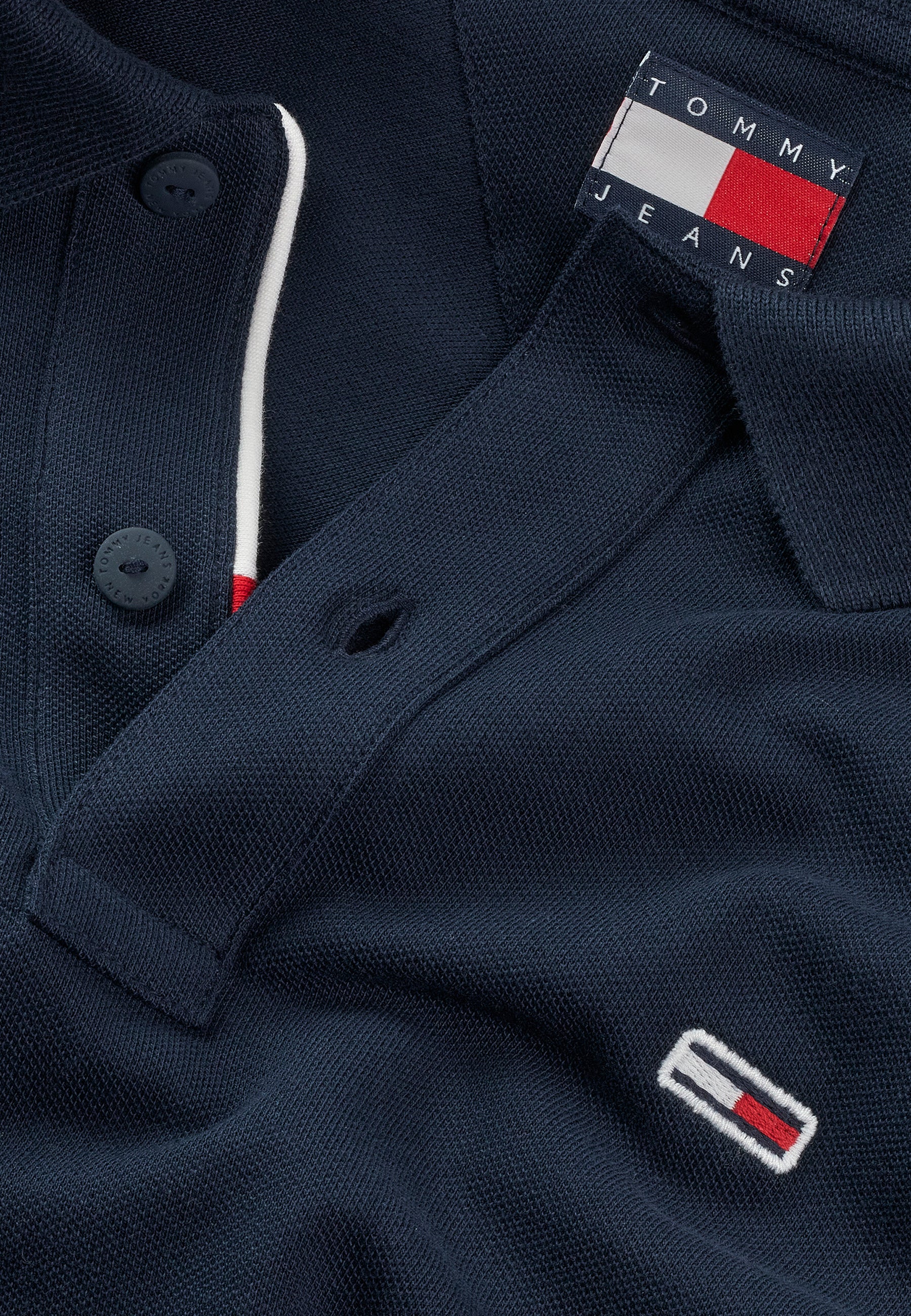 Polo manica corta Tommy Hilfiger Jeans TJM PLACKET