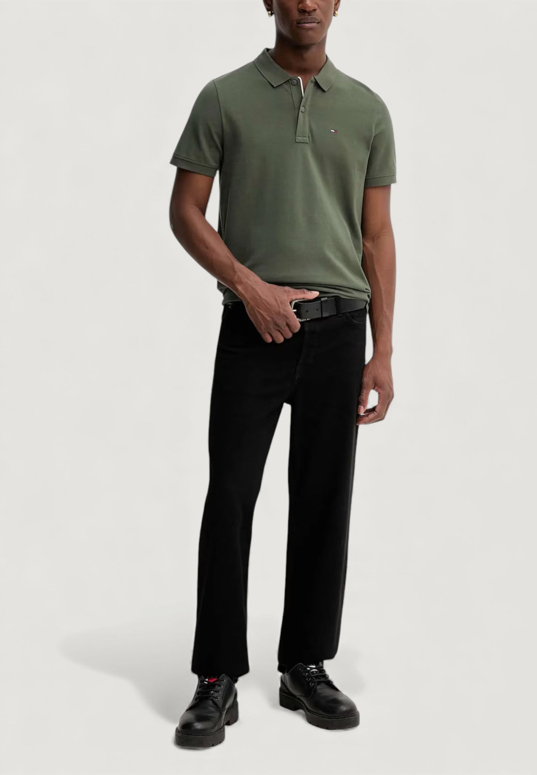 Polo manica corta Tommy Hilfiger Jeans TJM PLACKET