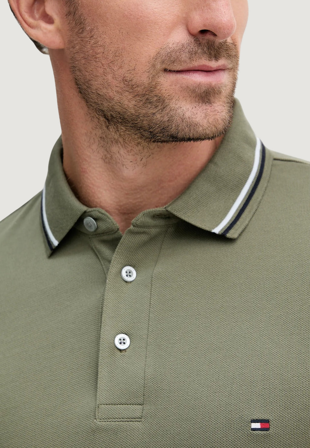 Polo manica corta Tommy Hilfiger TIPPED SLIM FIT SEAS