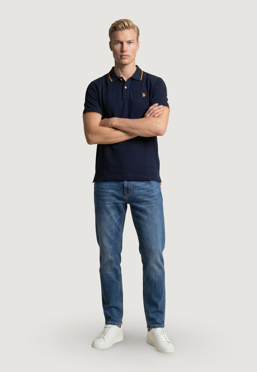 Polo manica corta U.S. Polo Assn. BLACK