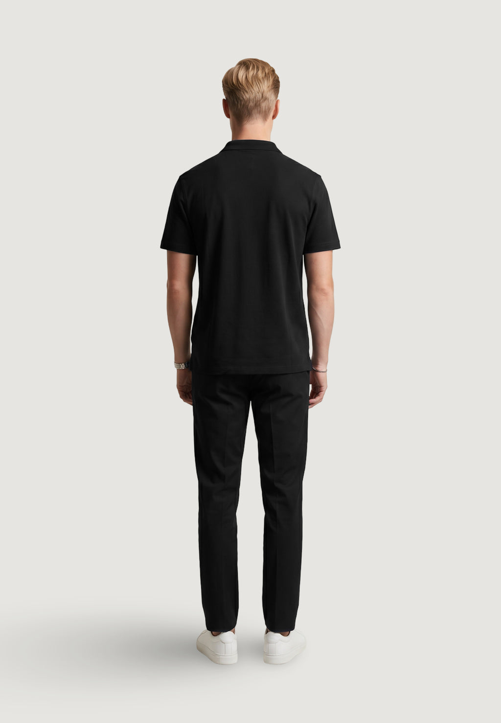 Polo shirt YOS POLO DERBY PIQUET